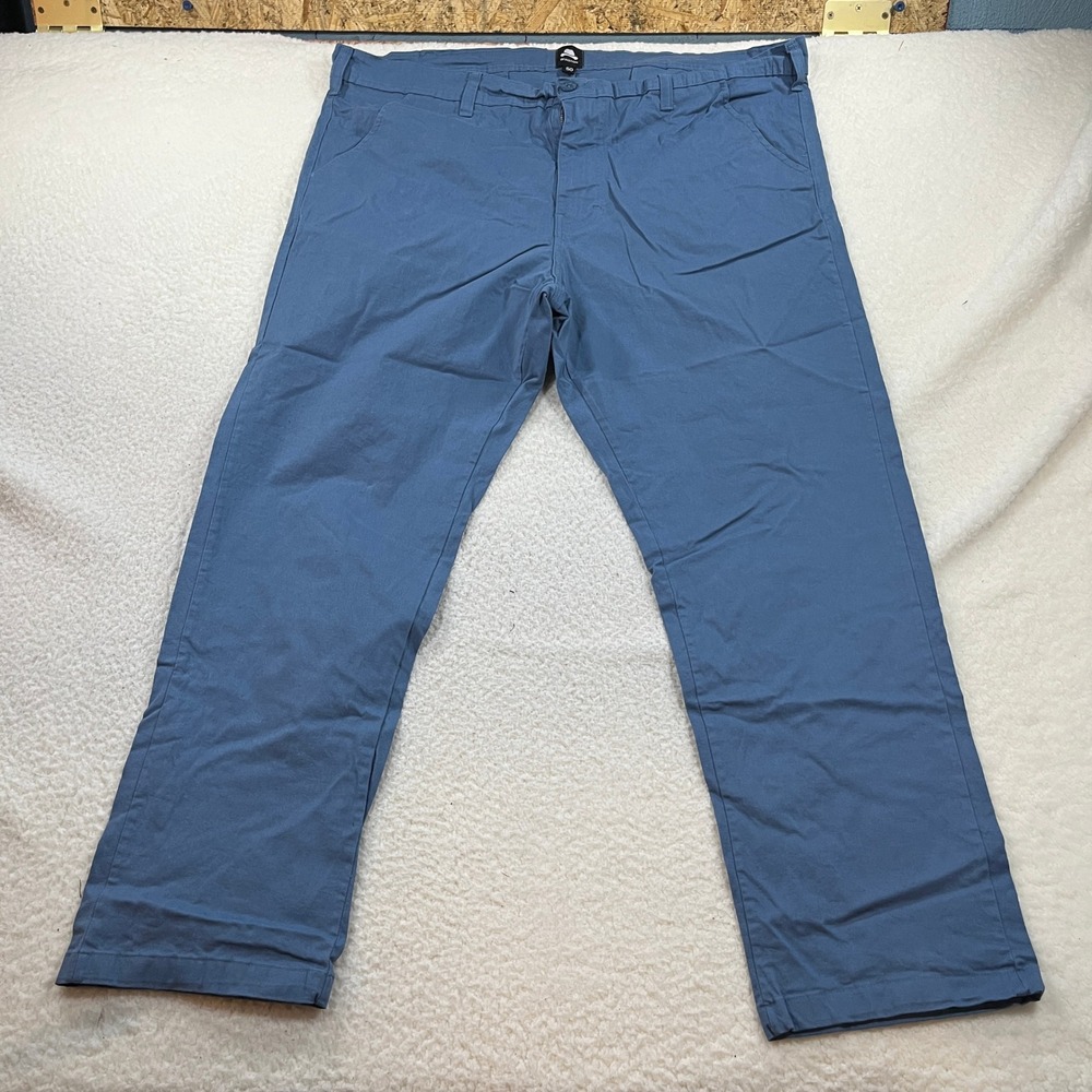 Winston Pants Mens 50 Blue Chino Straight Leg Workwear Utility Gorpcore 7815